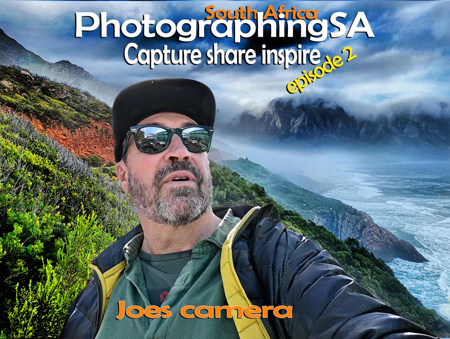 Joe Lategan taking photo Capture share inspire